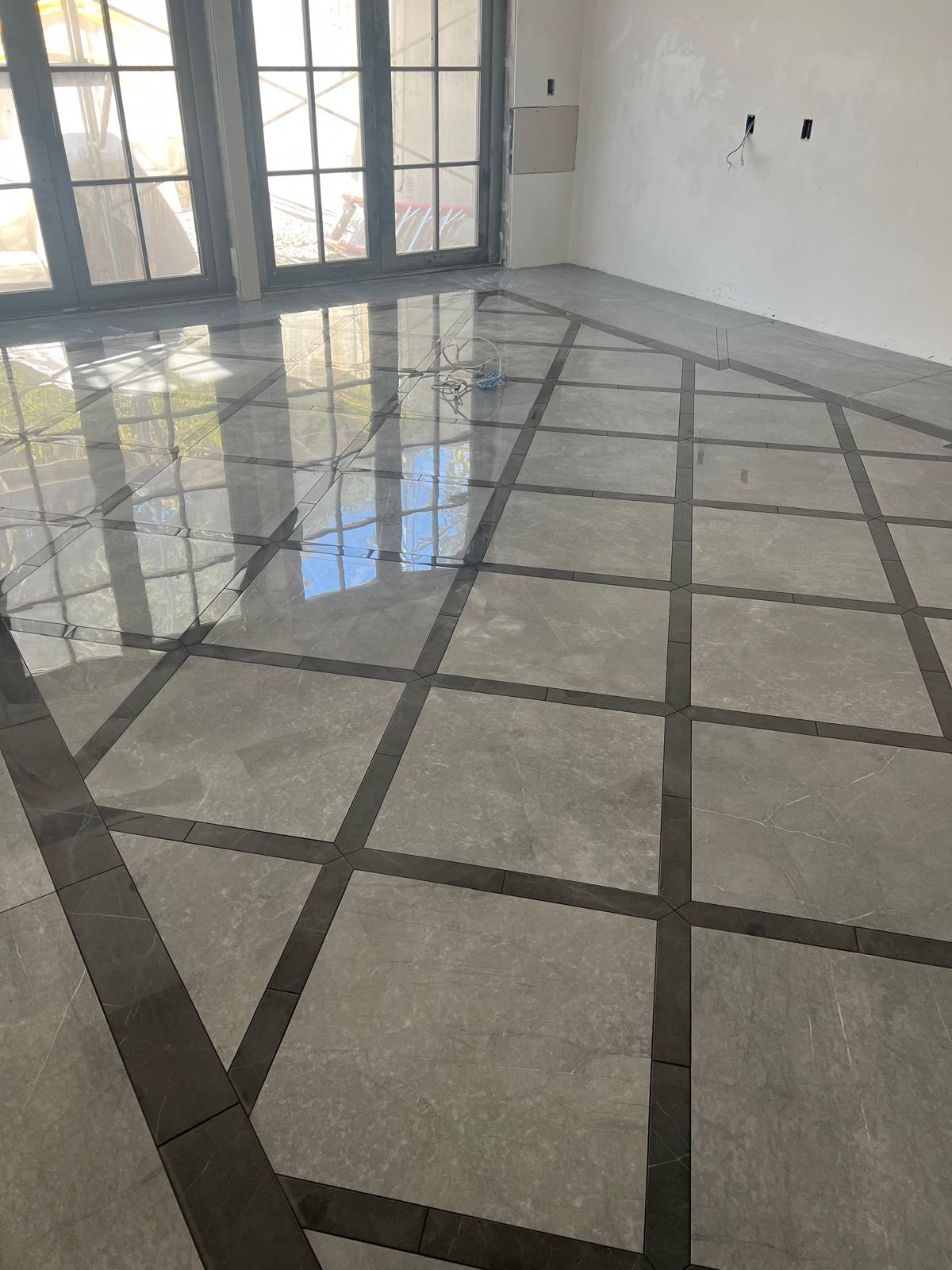 Flooring installation project