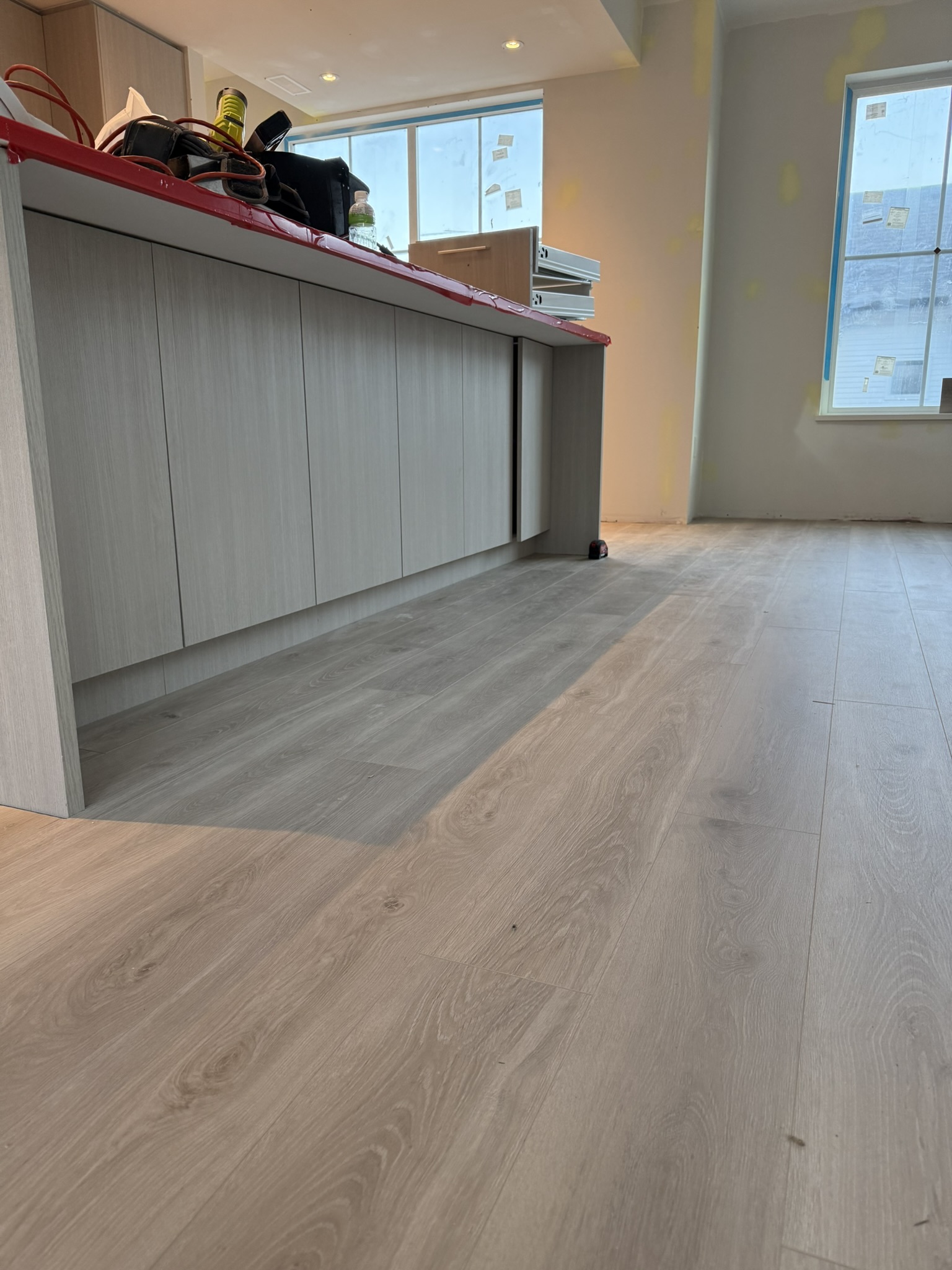 Kitchen renovation and flooring project