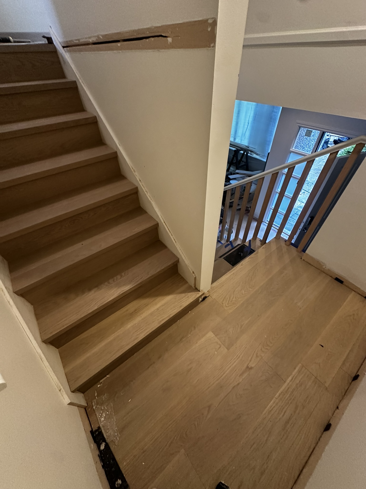Stairs renovation project